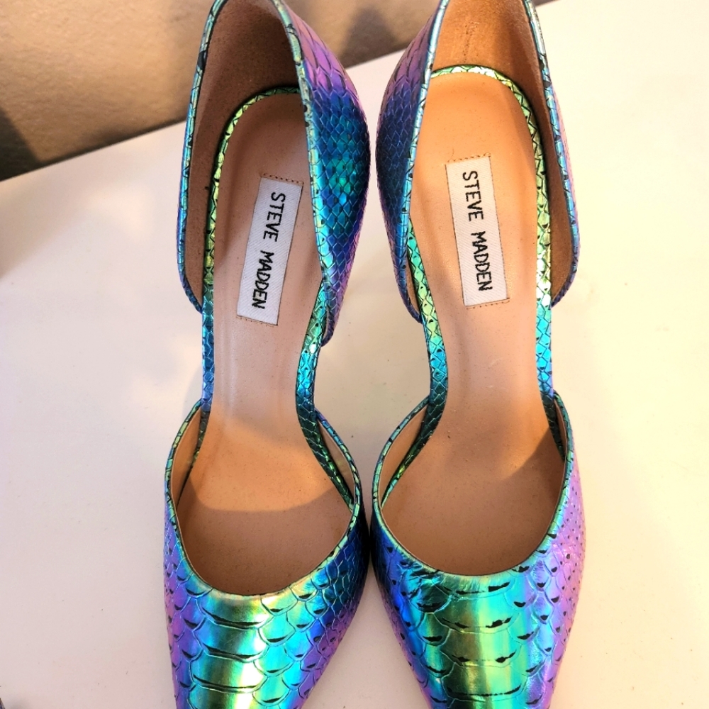 Steve Madden mermaid heels size 9